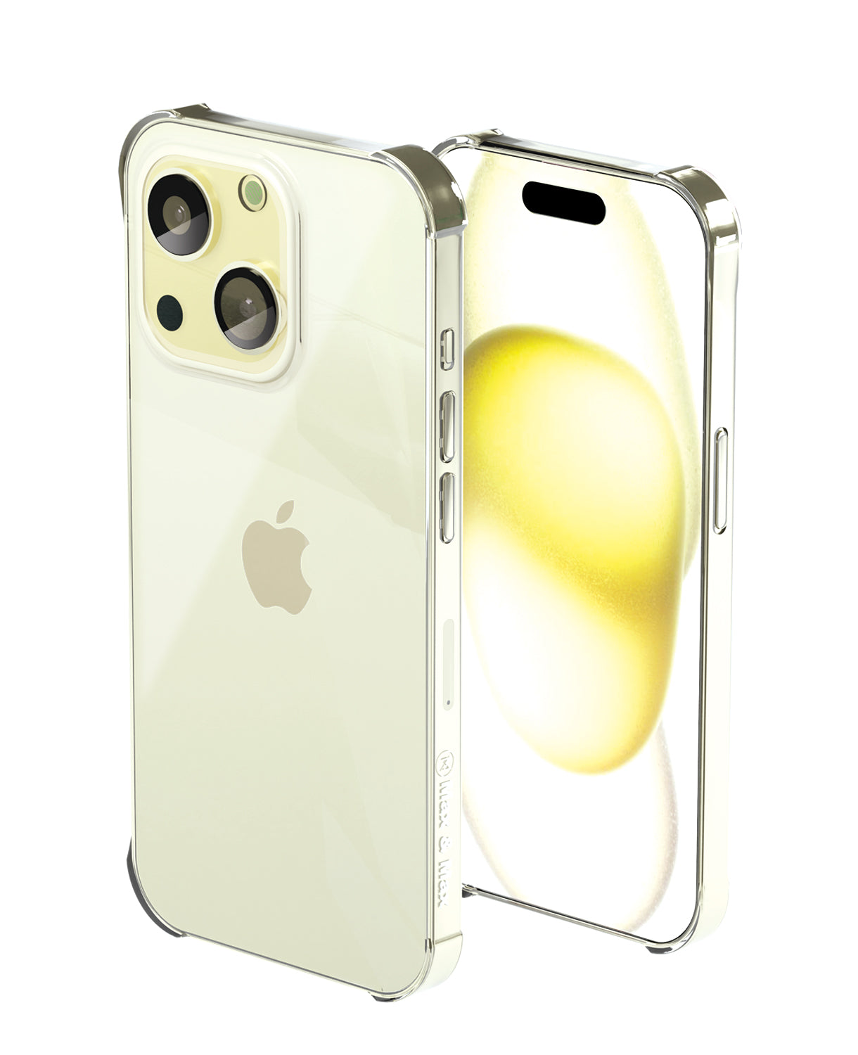 iPhone 15, 15 Pro, 15 Plus, 15 Pro Max Crystal Clear Case, 【Anti-Yellowing】 Anti Scratch, Ultra Slim Transparent Case