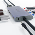 12 in 1 Multi-Function USB c Hub Adapter Dock Station