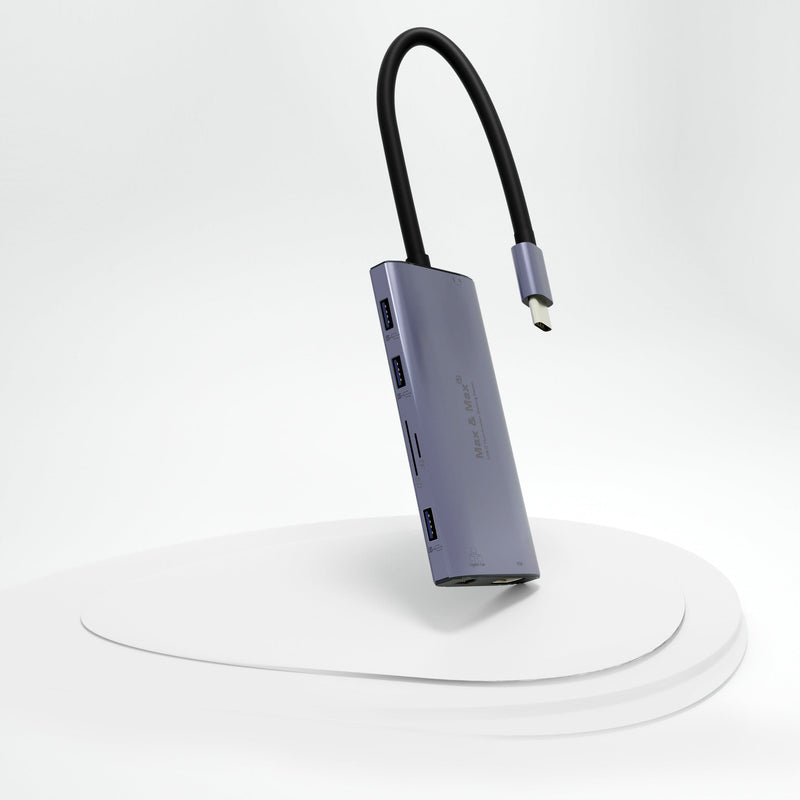 12 in 1 Multi-Function USB c Hub Adapter Dock Station