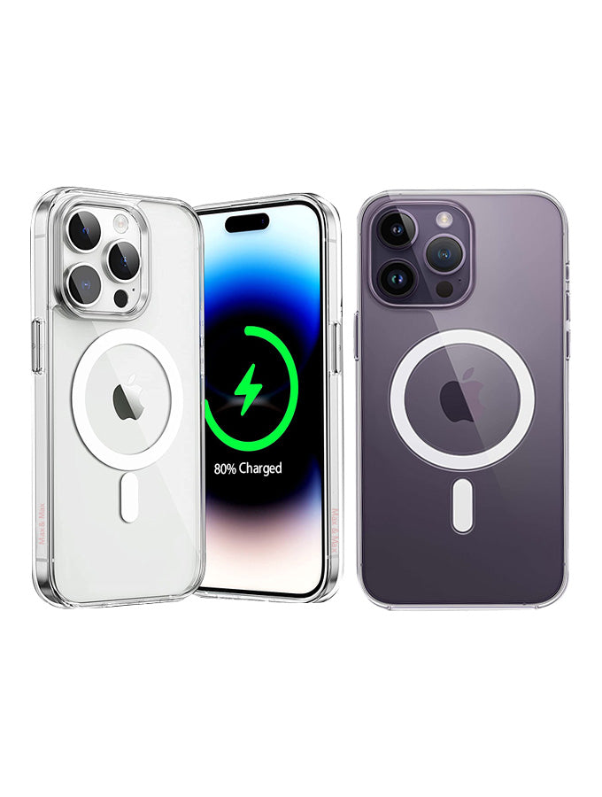 iPhone 14 Pro Max Case Ultimate Protection & Clear Case with MagSafe Shock Absorption Anti Shockproof Ultra-Thin Case – Clear