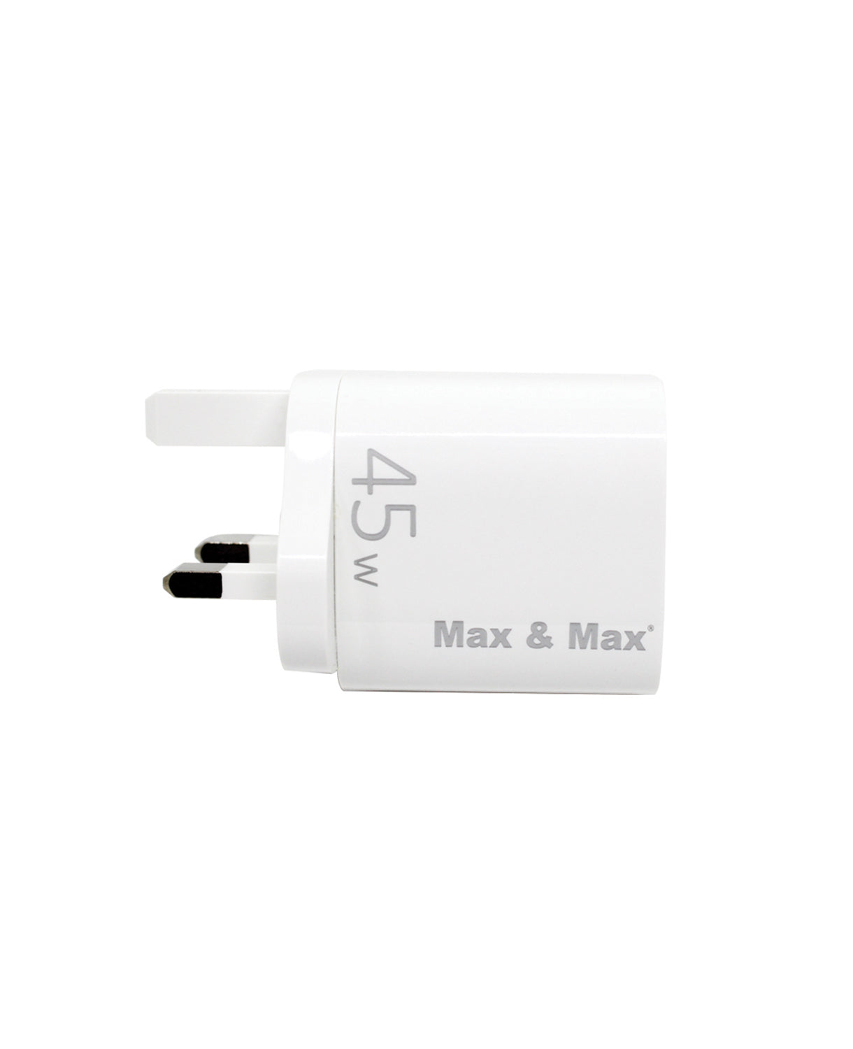 45W Dual Port USB and Type C GaN Fast iPhone Charger USB Wall Plug Charger Power Adapter for iPhone, Android, iPad, Samsung, Lenovo