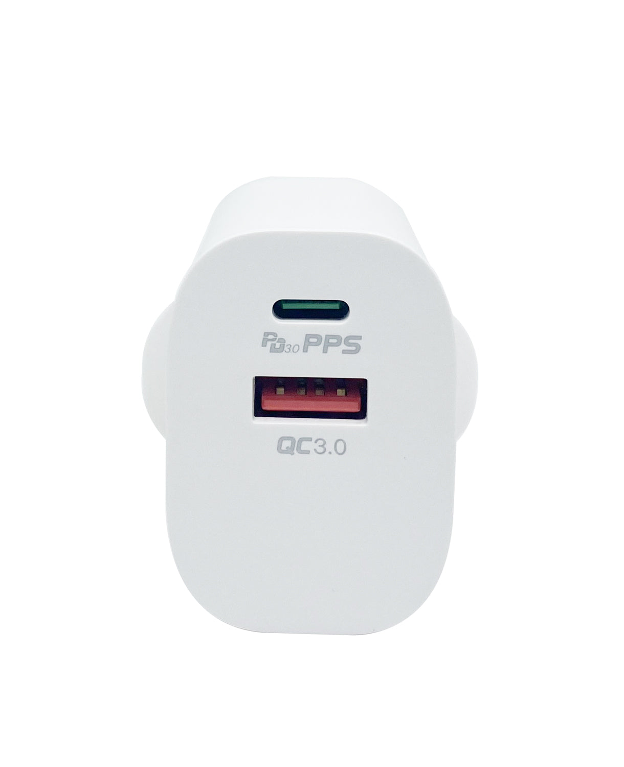 45W Dual Port USB and Type C GaN Fast iPhone Charger USB Wall Plug Charger Power Adapter for iPhone, Android, iPad, Samsung, Lenovo