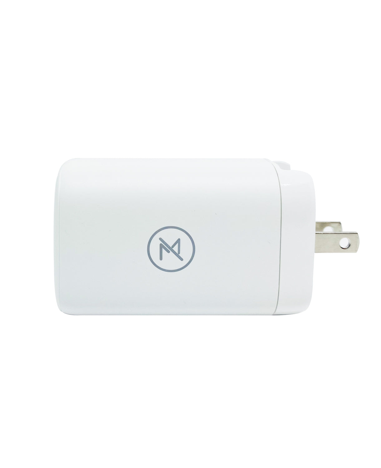 65W USB-C 3Port GaN PPS Turbo Fast Charger Adapter USB-C USB-A for MacBook Pro/Air, Laptops, iPad, iPhone, Samsung S23/S10 - White