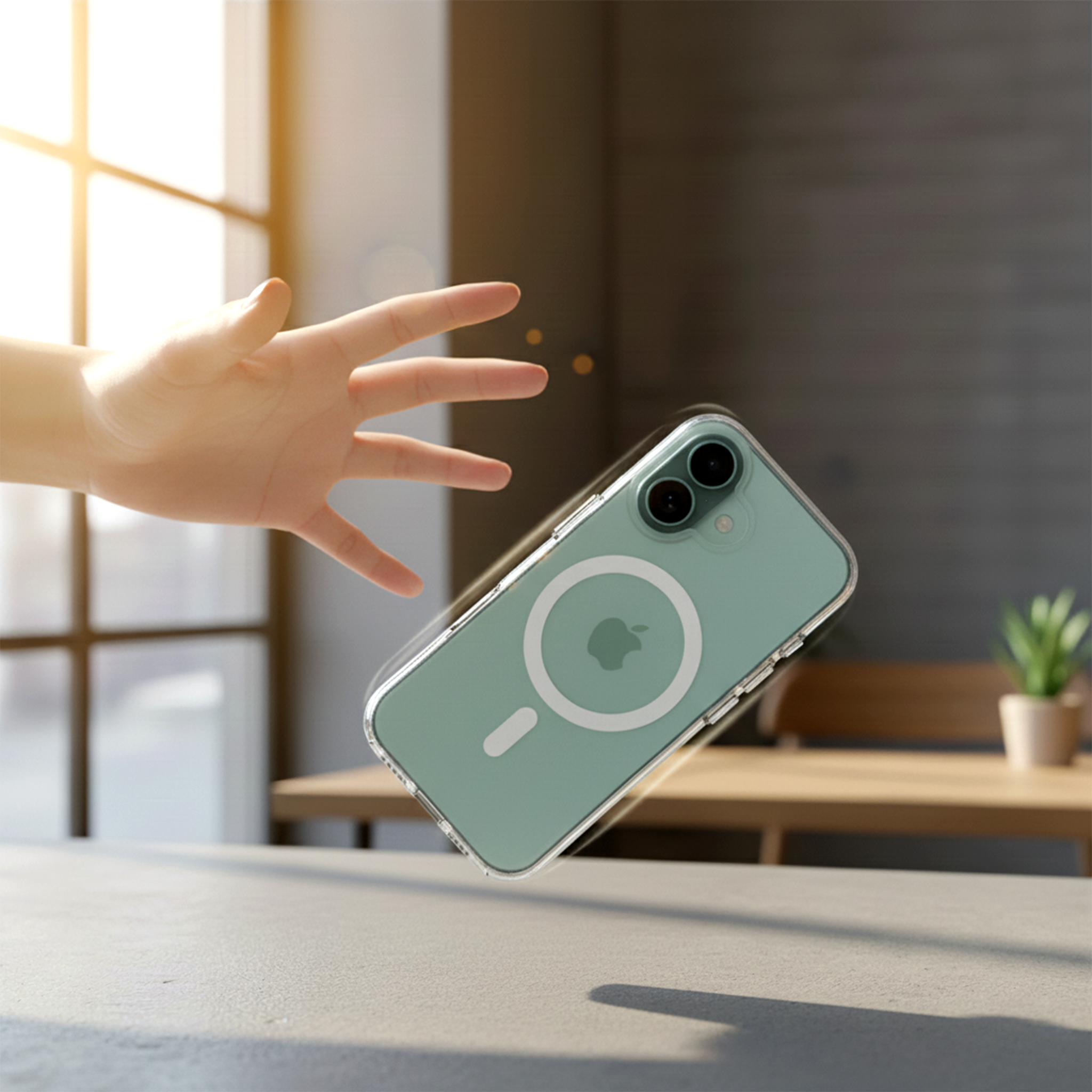 Max & Max iPhone 17 Clear Case With Magsafe