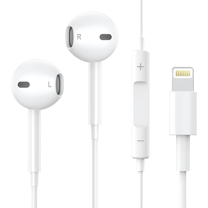 Max & Max Wired Stereo Earphone with Lightning Connector