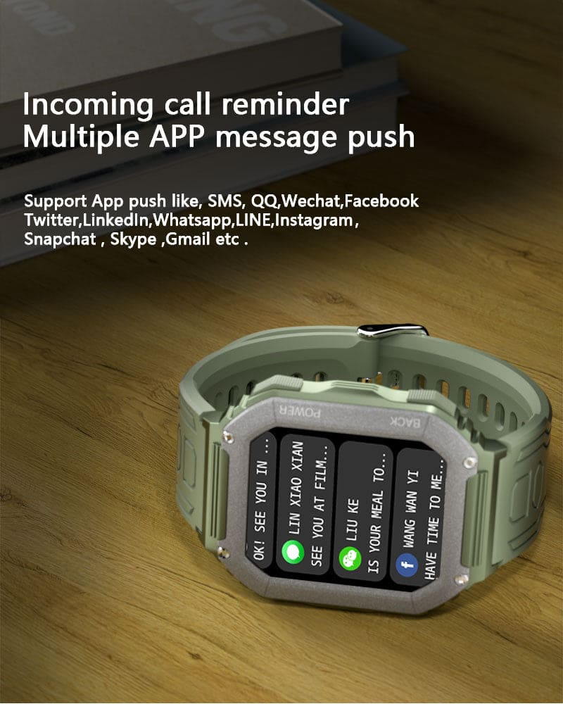 Smart Watch for Men and Women Adventure for Android and IOS iPhone, Answer/Make Calls water resistant