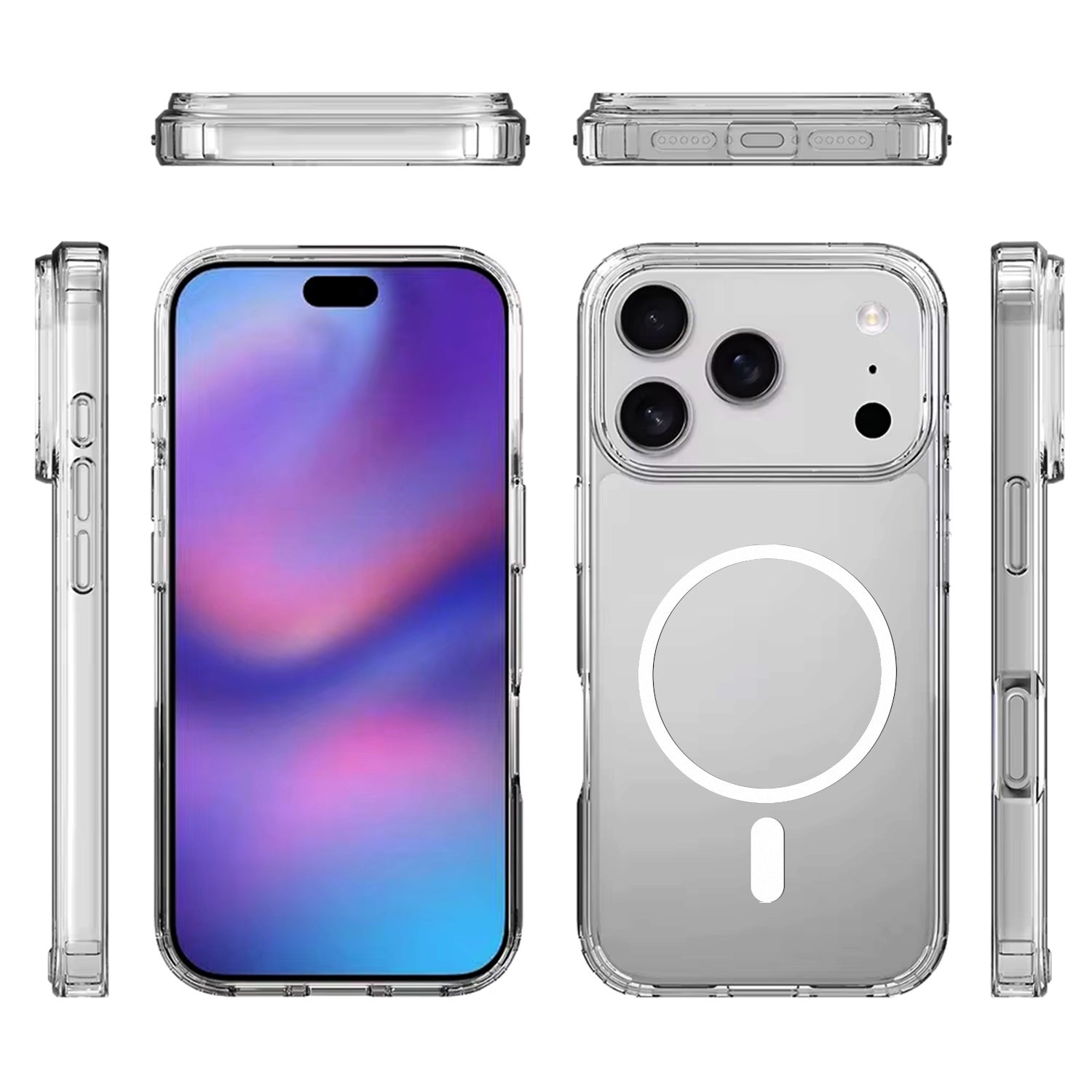 Max & Max iPhone 17 Pro Max Clear Case With Magsafe