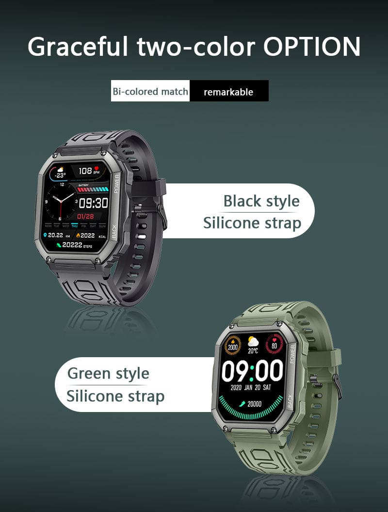 Smart Watch for Men and Women Adventure for Android and IOS iPhone, Answer/Make Calls water resistant