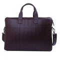 Genuine Real Leather Laptop Bag 16 inches Briefcase Men/Women Handmade Messenger Adjustable Shoulder Bag for Business Office Travel