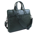 Genuine Real Leather Laptop Bag 16 inches Briefcase Men/Women Handmade Messenger Adjustable Shoulder Bag for Business Office Travel