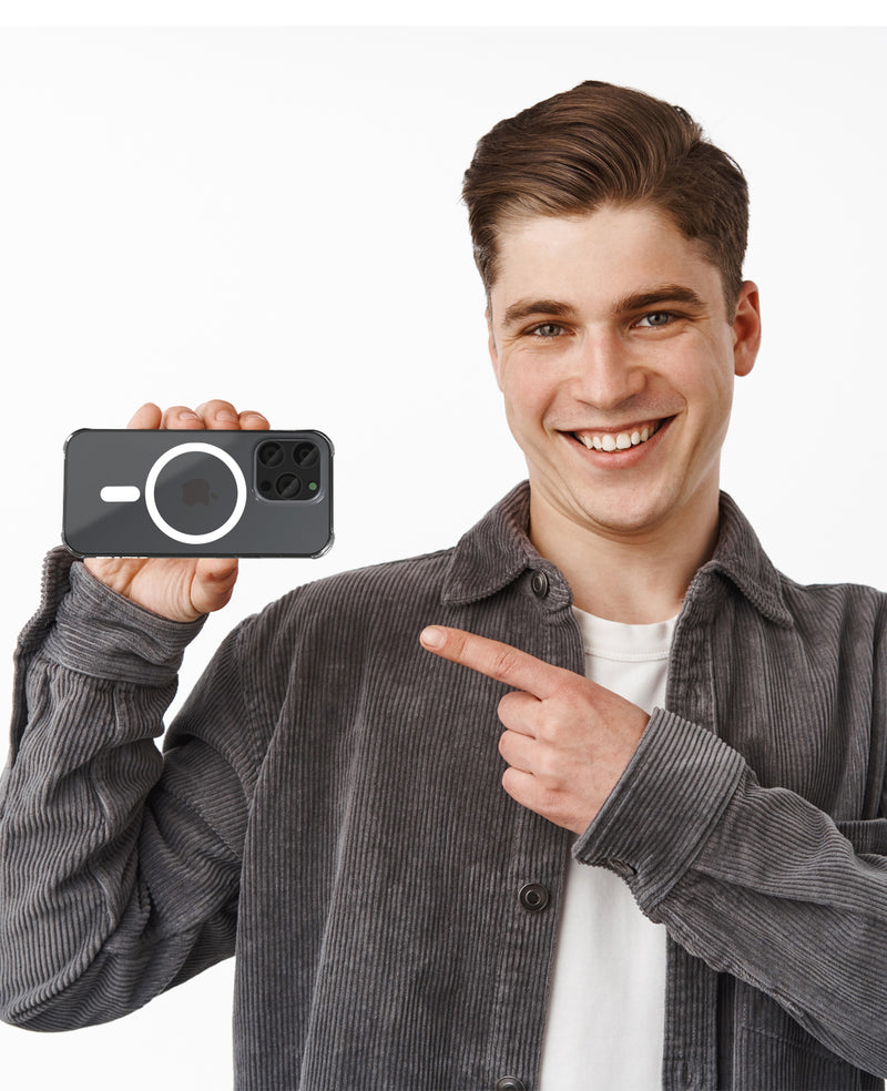 iPhone 15 Magsafe Clear Case, Compatible with Magsafe Wireless Charging, Transparent Cover for iPhone 15, 15 Pro, 15 Plus, 15 Pro Max