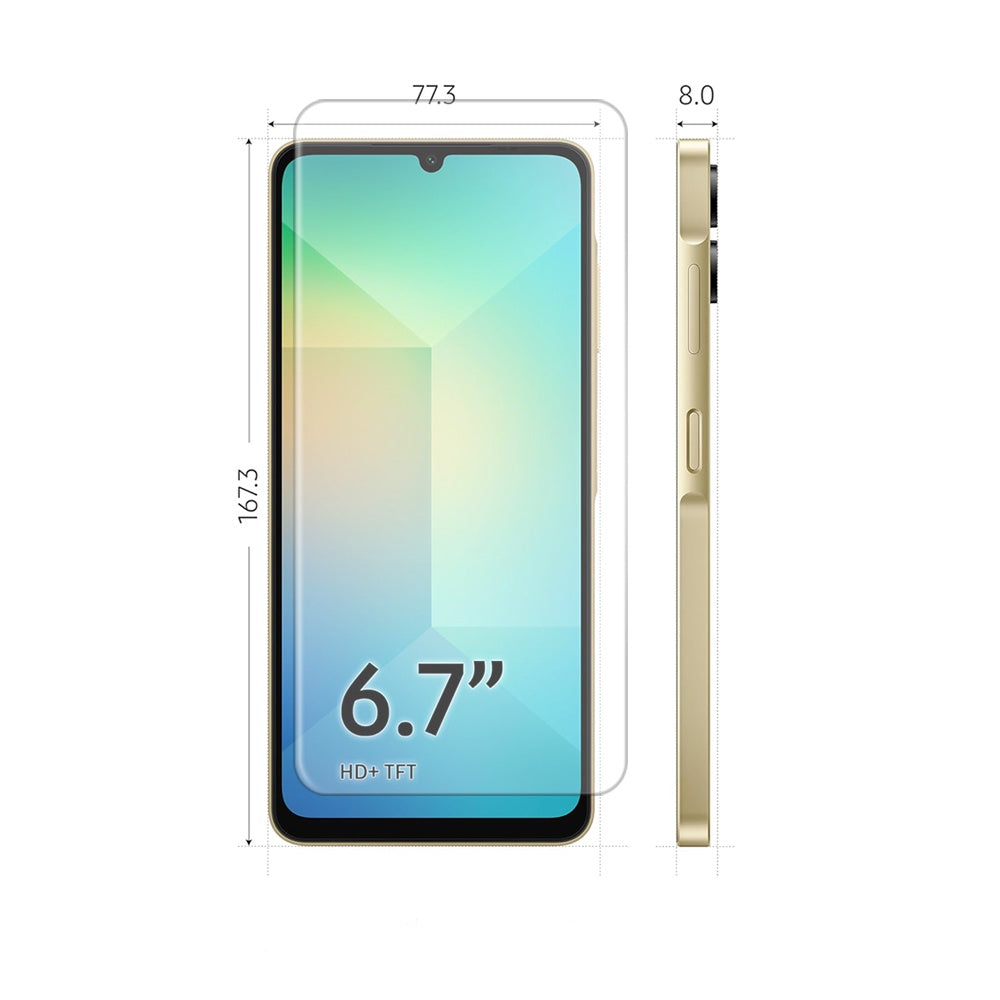 Max & Max Samsung A06 Tempered Glass