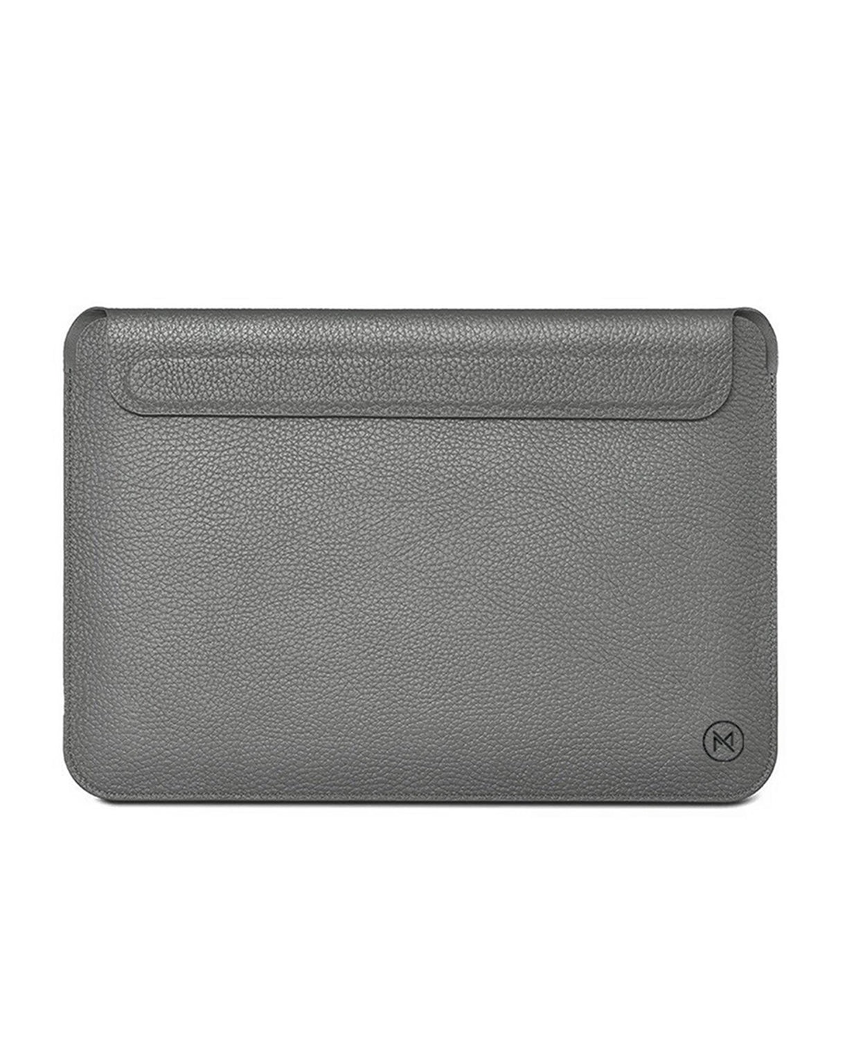 Leather Sleeve for 14 inch Laptop, Ultra Slim Design, Magnetic Closure, Water Resistant