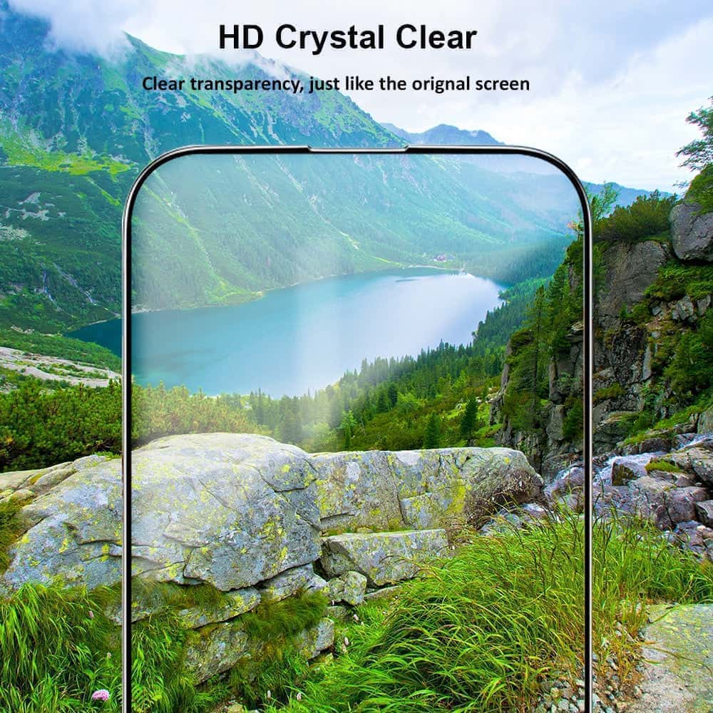Max & Max iPhone 16 Plus Tempered Glass Screen Protector