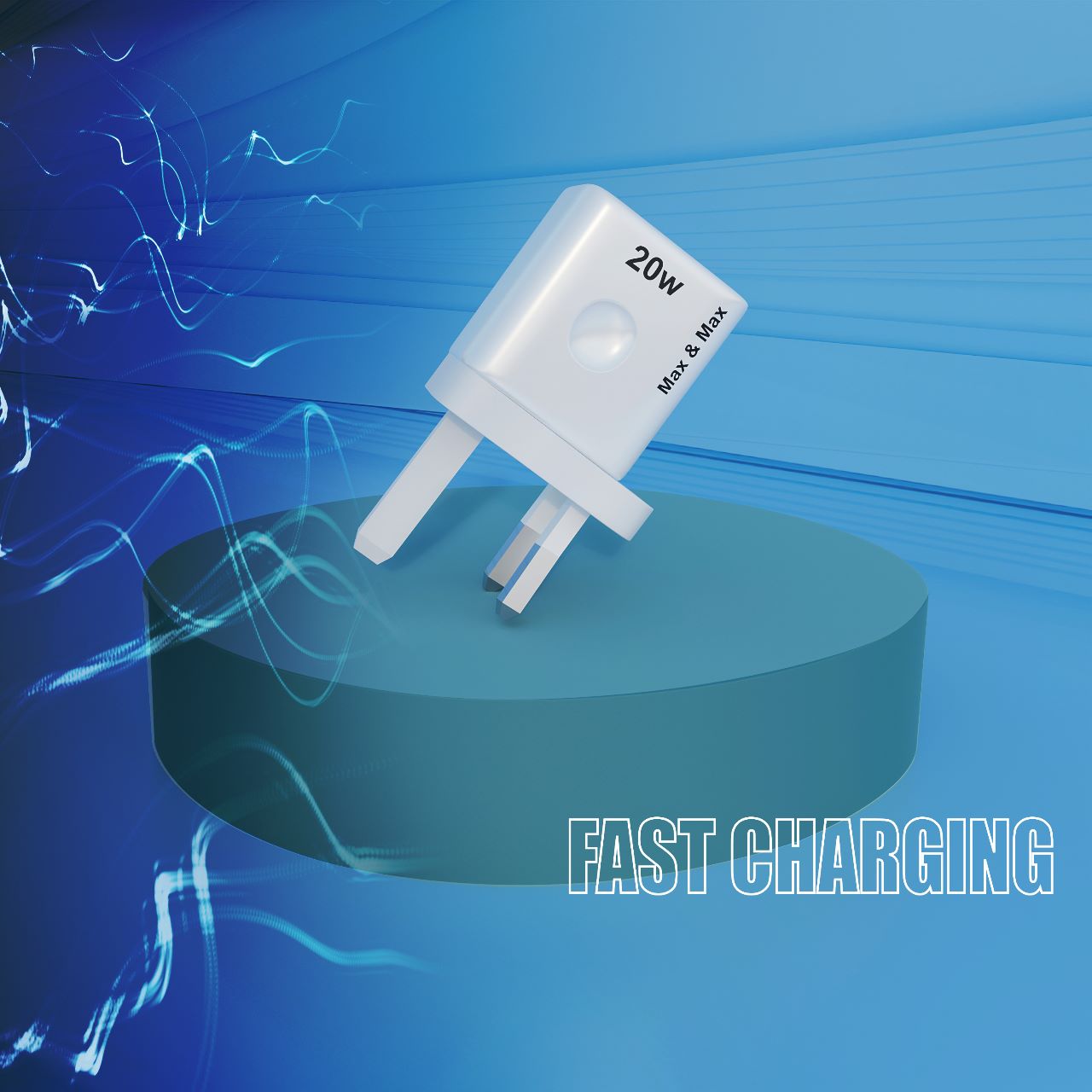 شاحن سريع ثنائي المنافذ 20 وات PD + QC3.0