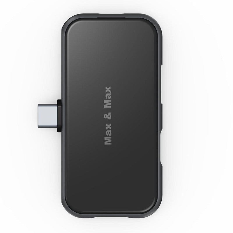 4 in 1 USB Type-C Hub with HDMI 4k supported RJ45 1000 Mbps can connect UM disk, Hard drive, Mouse, Keyboard, Phone, Mac, and OS – Black