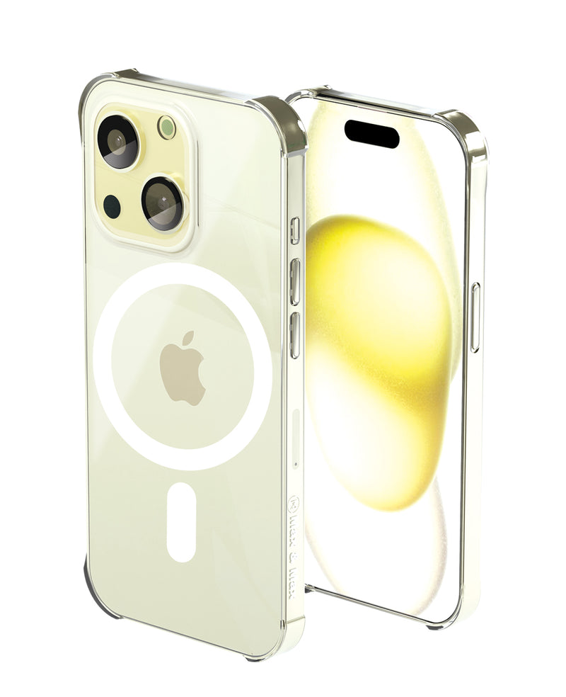 iPhone 15 Magsafe Clear Case, Compatible with Magsafe Wireless Charging, Transparent Cover for iPhone 15, 15 Pro, 15 Plus, 15 Pro Max