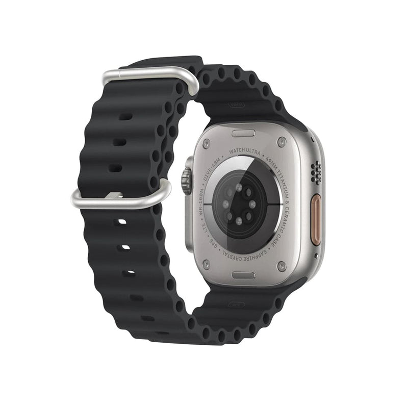 Ultra Smart Watch Wireless Charging 49mm Full HD Screen Water Resistant Sport Mode Heart Rate Sleep Quality Monitor Compatible with Android and Apple Devices