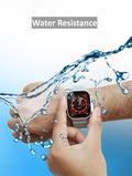 Ultra Smart Watch Wireless Charging 49mm Full HD Screen Water Resistant Sport Mode Heart Rate Sleep Quality Monitor Compatible with Android and Apple Devices