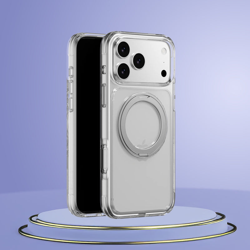 Max & Max iPhone 17 Pro Max 360 Rotating Clear Case with Magsafe