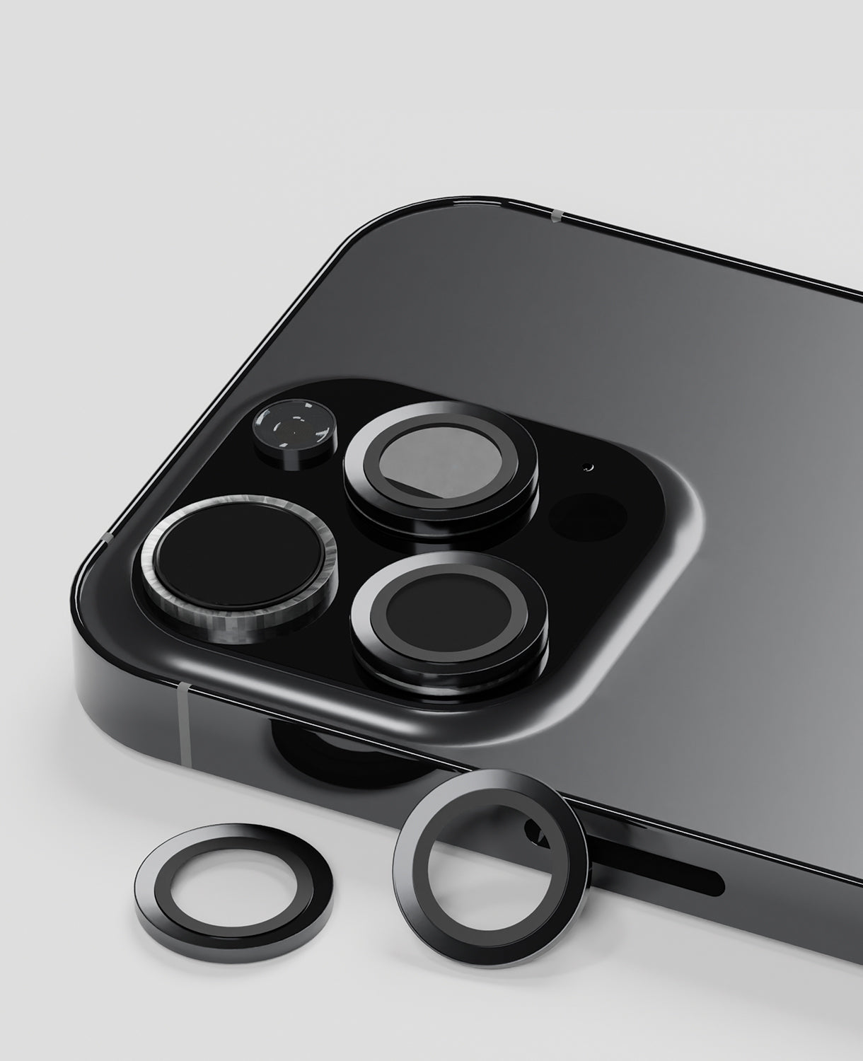 Camera Lens Protectors for iPhone 15 Pro and 15 Pro Max,  Scratch-Resistant, Transparent Camera Glass Grade Protective Cover