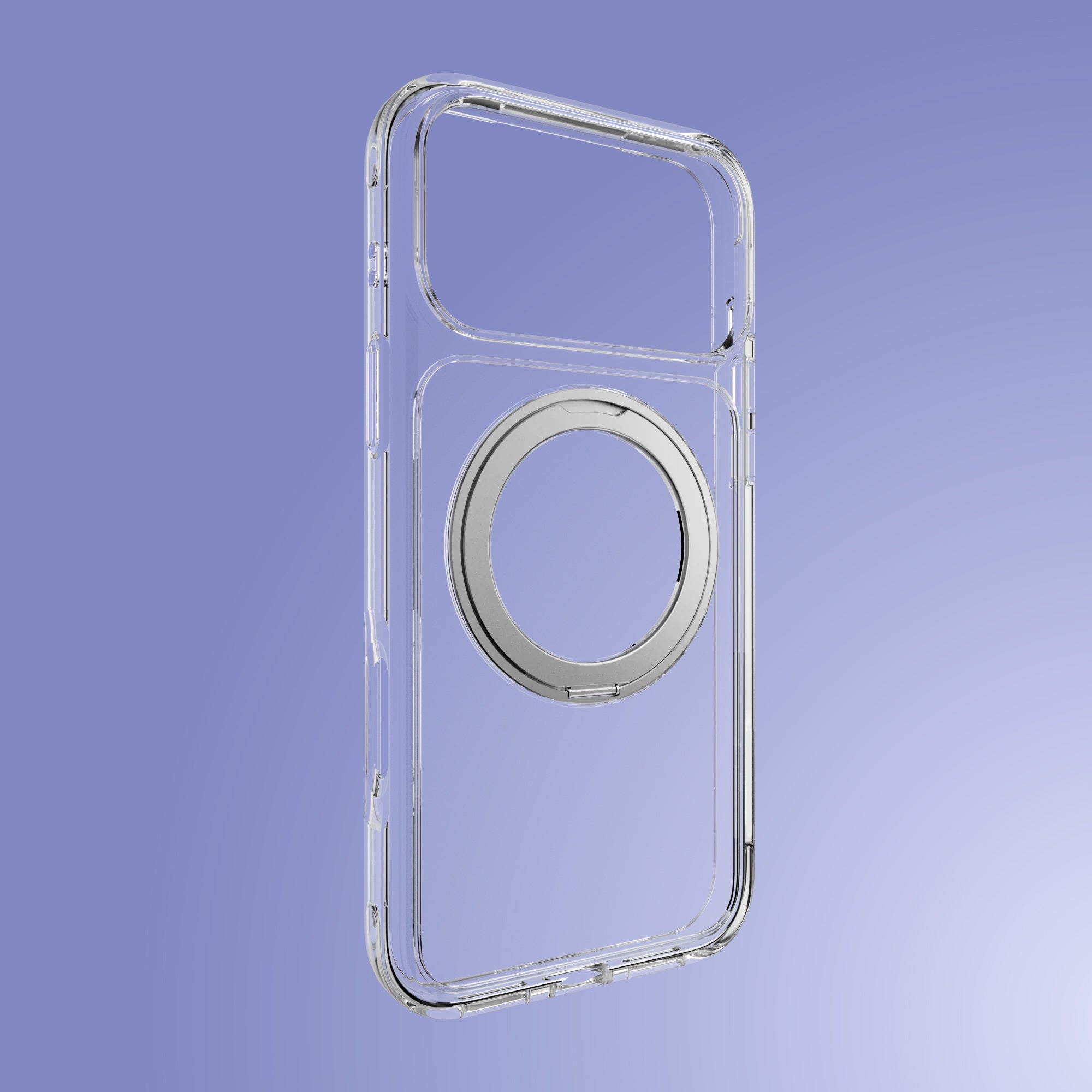 Max & Max iPhone 17 Pro  360 Rotating Clear Case with Magsafe