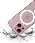 iPhone 15 Magsafe Clear Case, Compatible with Magsafe Wireless Charging, Transparent Cover for iPhone 15, 15 Pro, 15 Plus, 15 Pro Max