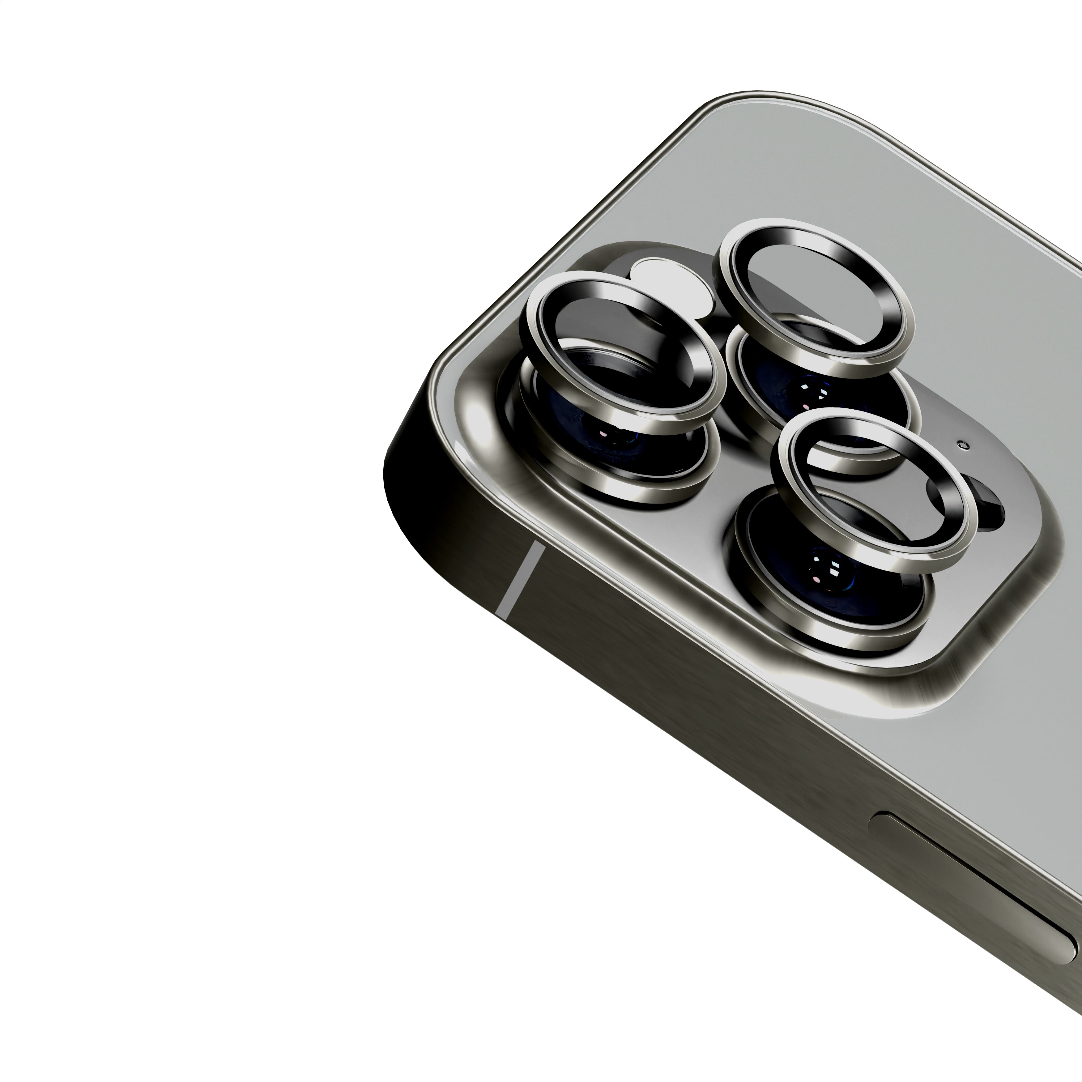 Camera Lens Protectors for iPhone 15 Pro and 15 Pro Max,  Scratch-Resistant, Transparent Camera Glass Grade Protective Cover