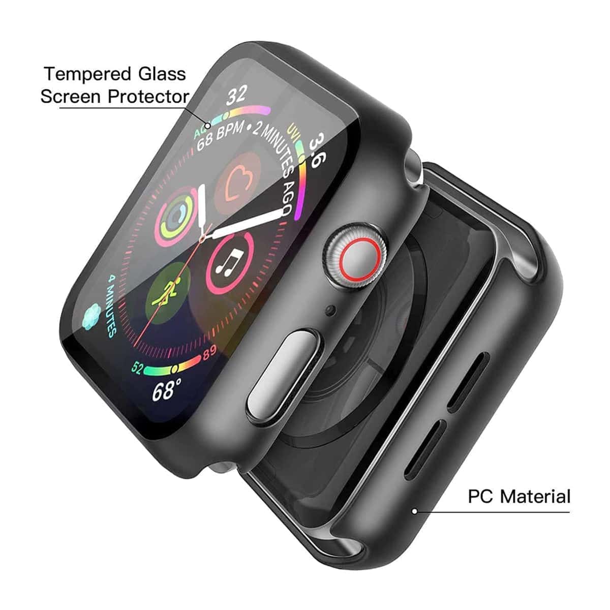 Apple Watch Bumper Protective Cover BLK 41