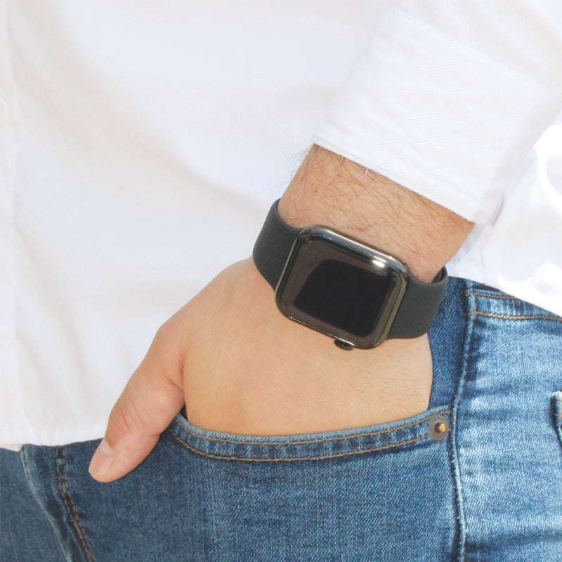 Smart Watch Metal Collection, 1.99-inch Display, Wireless Charging, and Compatible with Android and IOS Apple Devices with 2 Straps Silicon and Metal
