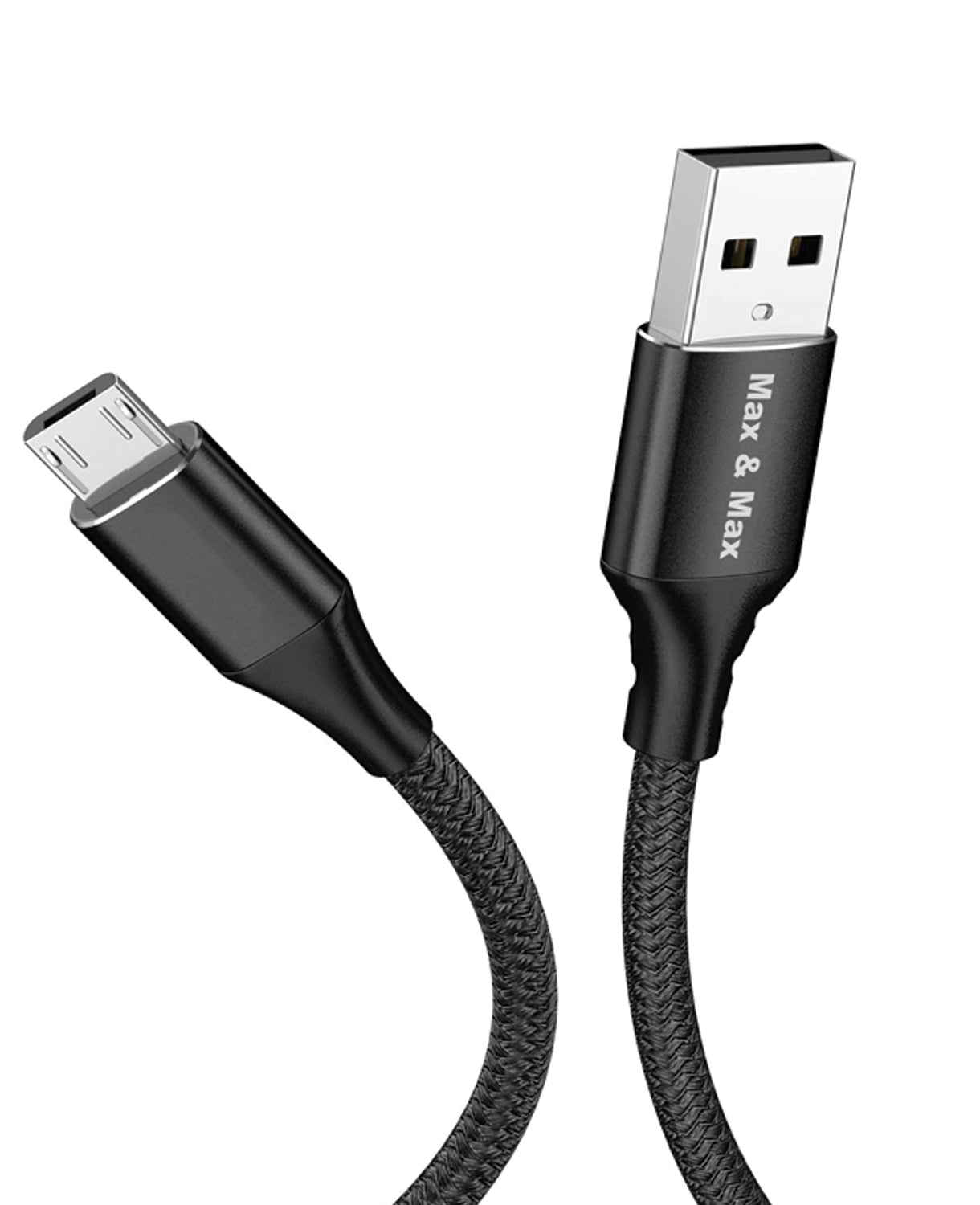 USB to Micro Braided cable 1.2 meter for Android – Max & Max
