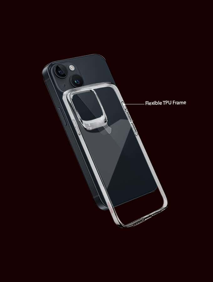 iPhone 14 Clear Case 6.1 Inch Ultra Slim Anti Yellowing Technology Soft TPU Material Shockproof Protection Flexible Scratch Resistant Cover - Clear