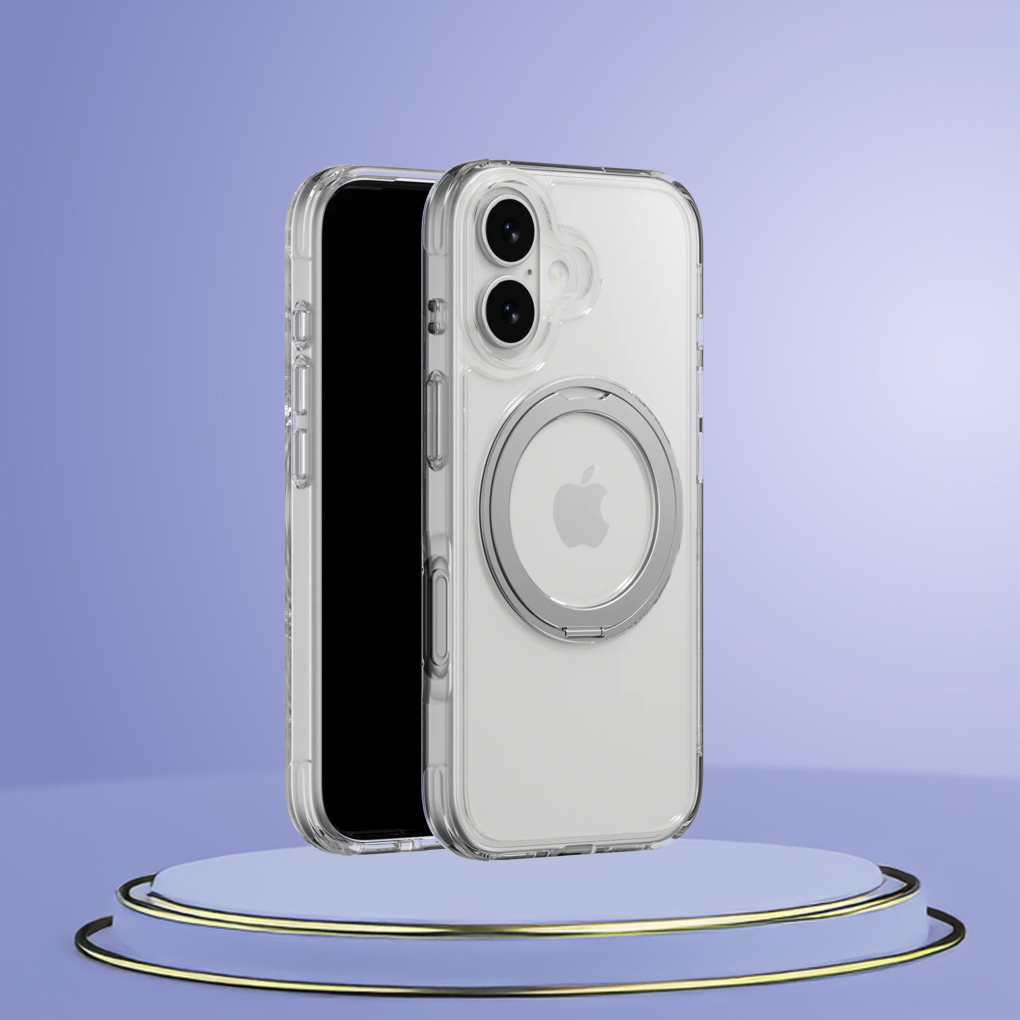 Max & Max iPhone 17  360 Rotating Clear Case with Magsafe