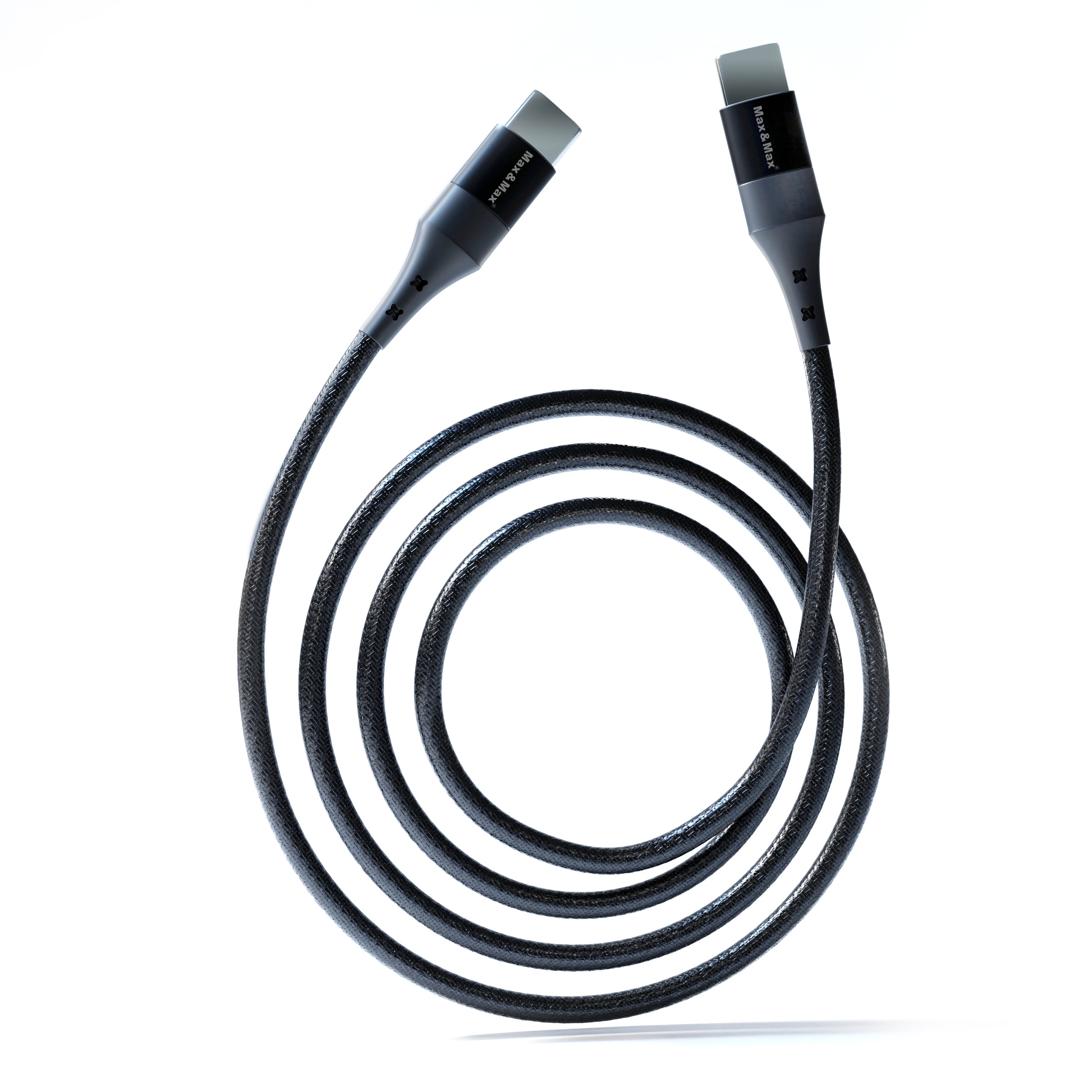 Fast Charging Cable Nylon braided, USB Type-C to C for Samsung Huawei lenovo Android -Black