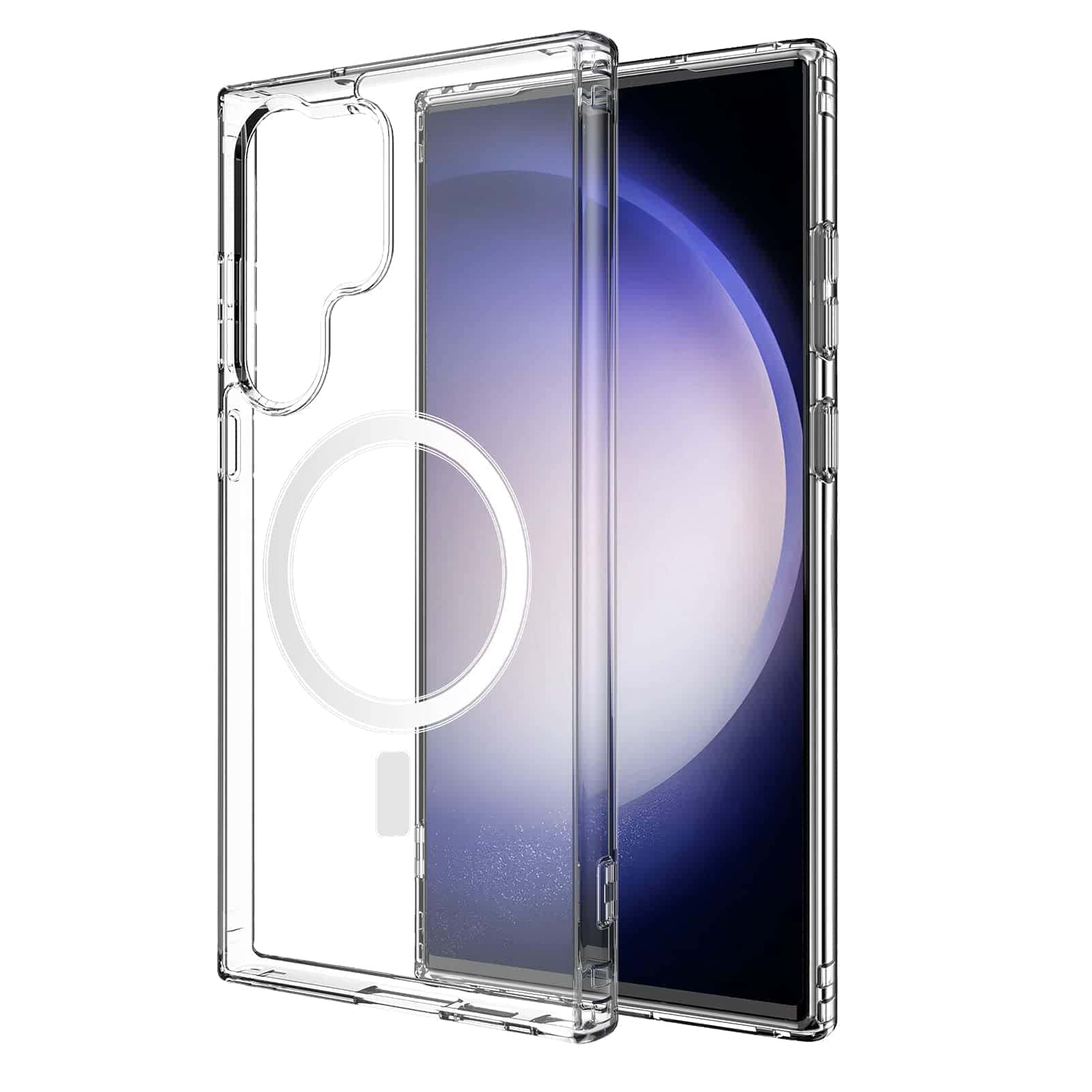 Samsung S23 Ultra Transparent Magnetic Cover