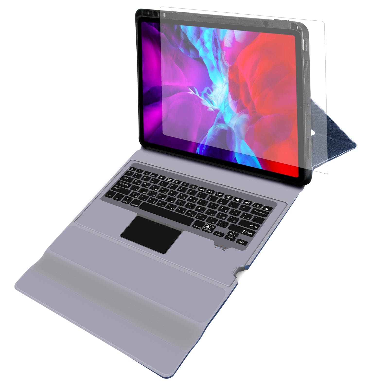 Appple iPad 10.9 10th Generation keyboard case with protector